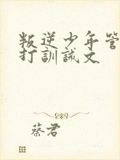 叛逆少年管教挨打训诫文