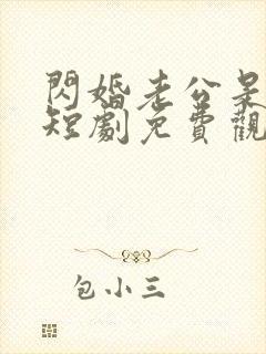 闪婚老公是豪门短剧免费观看全集