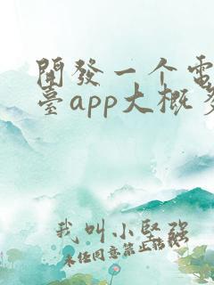 开发一个电商平台app大概多少钱