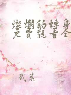 灿烂的转身在线免费观看全集