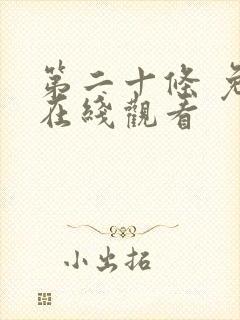 第二十条 免费在线观看