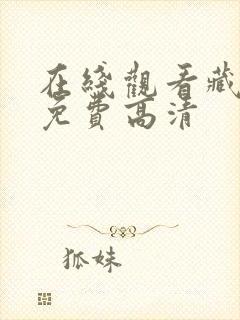 在线观看藏海传免费高清