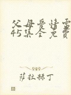 父母爱情电视剧45集全免费观看