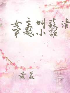 女主叫苏清雪的穿越小说