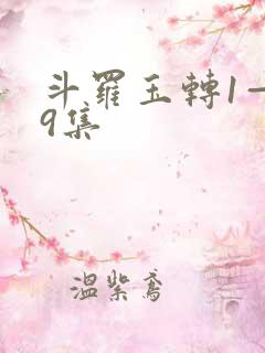 斗罗玉转1—19集