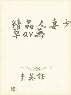 精品人妻少妇嫩草av无