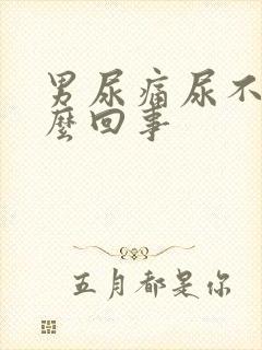 男尿痛尿不出怎么回事