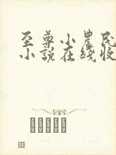 至尊小农民有声小说在线收听