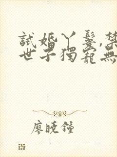 试婚丫鬟,禁欲世子独宠无度