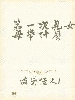 第一次见女方父母带什么