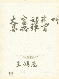 大家好我叫林小喜无弹窗