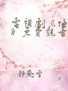 电视剧《他是谁》免费观看全集