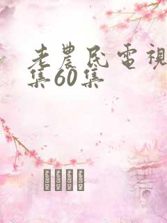 老农民电视剧全集60集