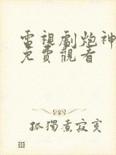 电视剧炮神全集免费观看