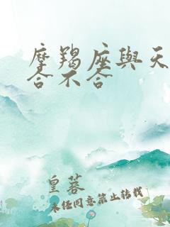 摩羯座与天蝎座合不合