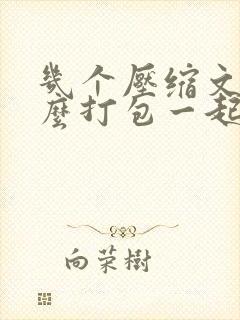几个压缩文件怎么打包一起