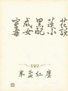 穿成黑莲花的恶毒女配小说