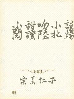 小甜吻小说免费阅读陆北炀