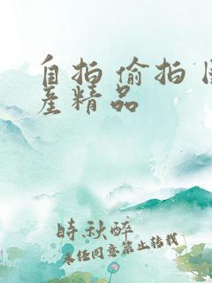 自拍 偷拍 国产精品