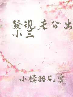 发现老公出轨有小三
