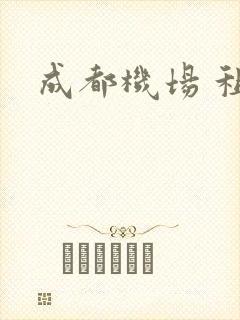 成都机场 租车