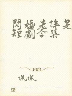 闪婚老伴是豪门短剧合集