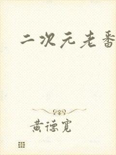 二次元老番