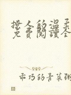 撩人的温柔嫂子免费阅读全文小说