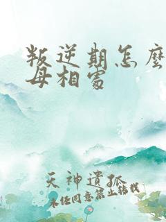 叛逆期怎么与父母相处