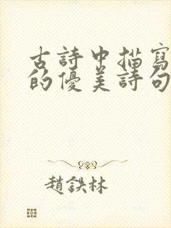 古诗中描写月亮的优美诗句