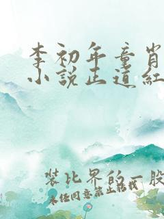 李初年童肖媛的小说正道红途