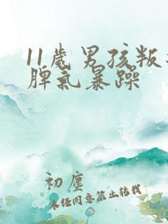 11岁男孩叛逆脾气暴躁