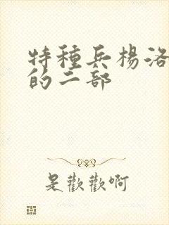特种兵杨洛续集的二部