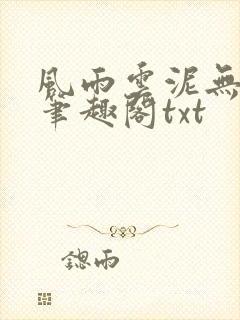 风雨云泥无删减笔趣阁txt