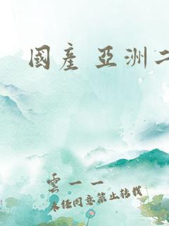 国产 亚洲二区