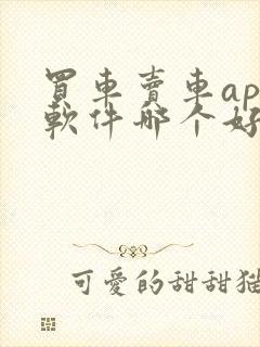 买车卖车app软件哪个好