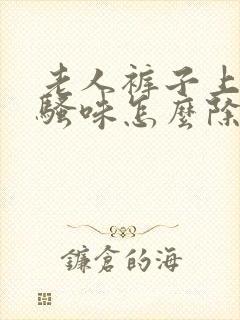 老人裤子上的尿骚味怎么除去
