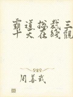 霸道总裁三百六十天在线观看