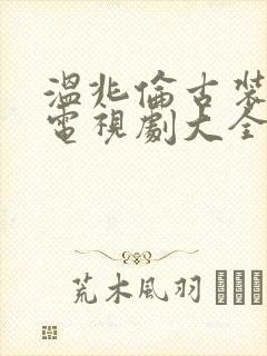 温兆伦古装武侠电视剧大全