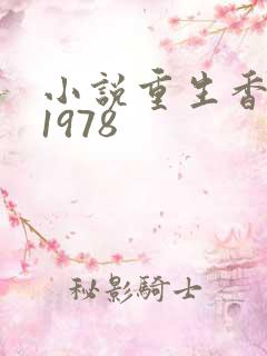 小说重生香江之1978