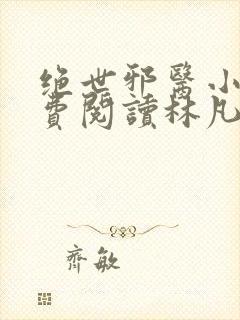 绝世邪医小说免费阅读林凡叶惜