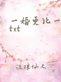 一婚更比一婚高txt