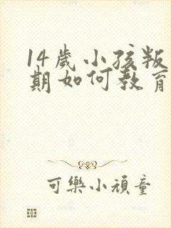 14岁小孩叛逆期如何教育