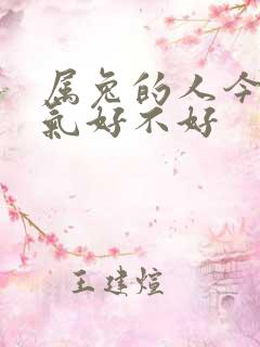 属兔的人今年运气好不好