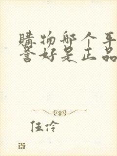 购物哪个平台信誉好是正品