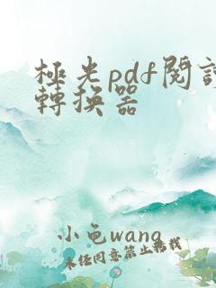 极光pdf阅读转换器