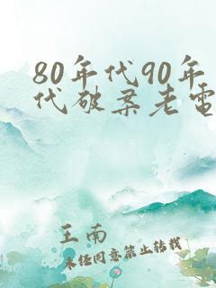 80年代90年代破案老电影