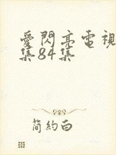 爱闪亮电视剧全集84集