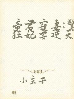 帝君宠妻:惊世狂妃要逆天