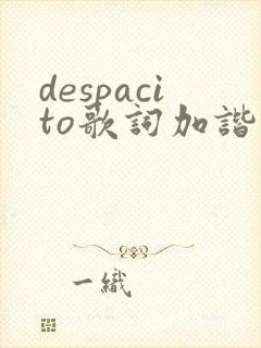 despacito歌词加谐音完整版